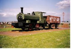 
'Forester' from Abercarn Tinplate Works, Newport City centre, July 2004